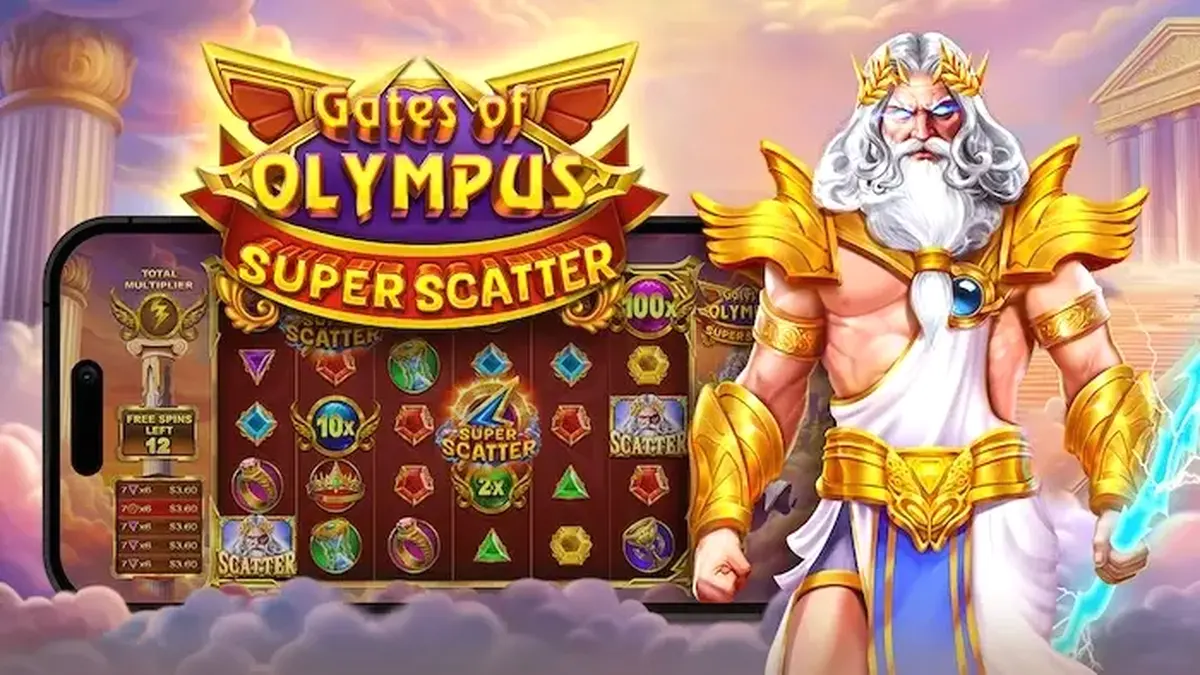 Tampilan antarmuka game slot Snow Party di perangkat seluler